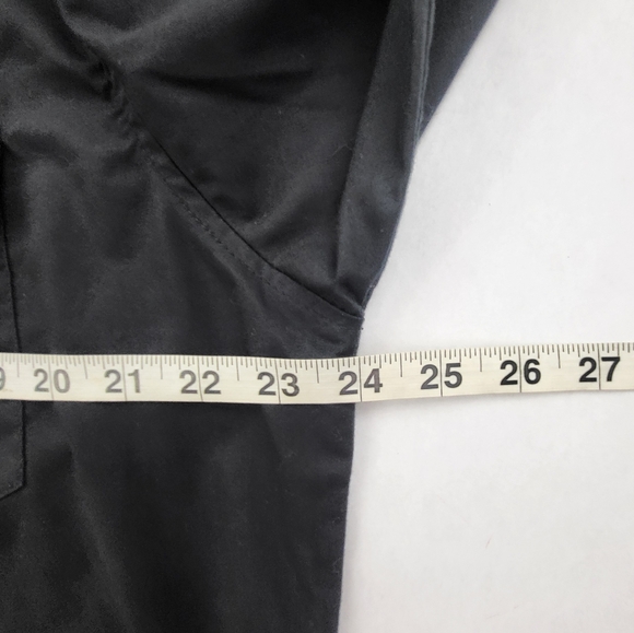 Wrangler Long Sleeve Pearl Snap Collared Shirt Mens Sz Lg  Cowboy Western Black - Picture 7 of 7